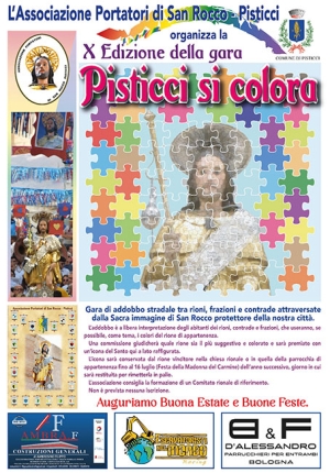 Sfida colorata tra i rioni per la X edizione di “Pisticci si colora”