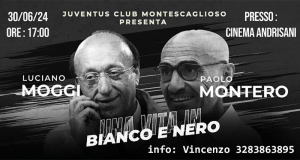 “Una vita in bianco e nero” con Luciano Moggi e Paolo Montero