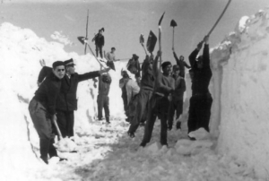 La nostra storia. La grande nevicata del ‘56. Pisticci isolata e in difficoltà