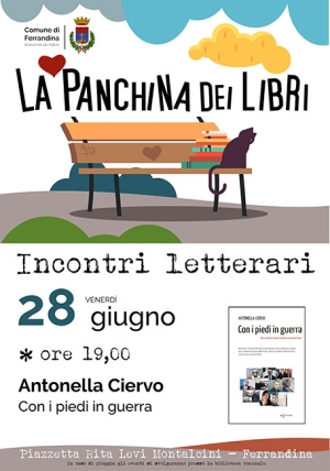 A Ferrandina, La Panchina dei libri con Antonella Ciervo