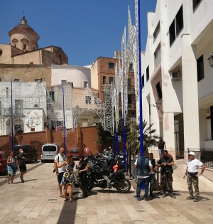 Ha fatto tappa a Pisticci la carovana degli Harleysti