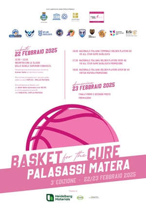 A Matera, la terza edizione di “Basket for the Cure”