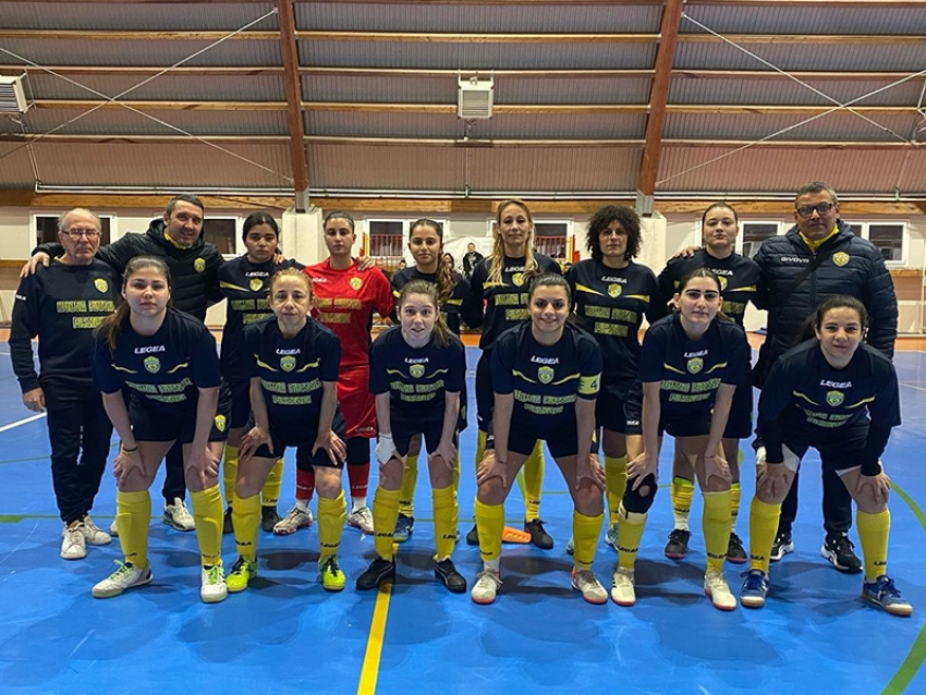 Per la Nuova Futsal Femminile, vittoria e primato in classifica