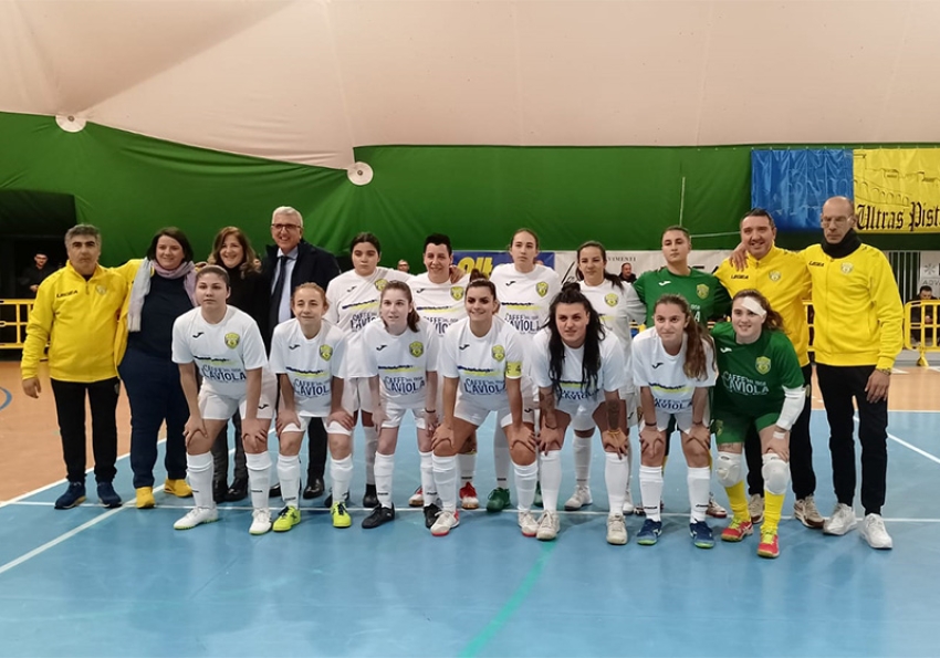 Rammarico per la sconfitta all’esordio della Nuova Futsal Femminile