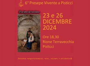 Le date del suggestivo Presepe Vivente di Pisticci