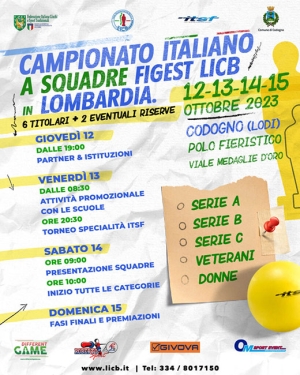 L’ASD Matera sport tradizionali al Campionato Italiano a squadre FIGEST LICB