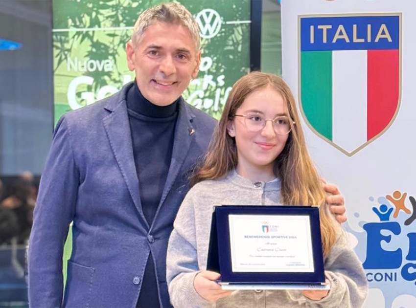 Equitazione: la vietrese Caterina Croce premiata come Migliore Atleta 2024