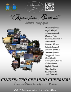 La collettiva di fotografia &quot;Meravigliosa Basilicata&quot; approda a Matera