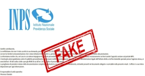 Arrivata mail dell’INPS? È una fake, non aprite l’allegato