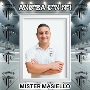 Mister Nico Masiello riconfermato alla guida del Futsal Senise