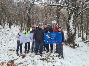 Prima tappa di AgroArcheoTrekking sul Monte Vulture con la neve. La prossima a Pisticci