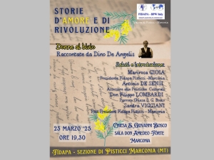 Domenica a Marconia lo spettacolo “Storie d’Amore e di Rivoluzione. Donne al Bivio”