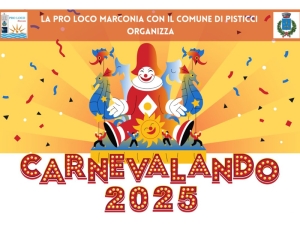 Carnevalando 2025: 3 giorni di festa su tutto il territorio pisticcese