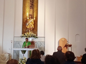 Domenica 13 ottobre 2024, celebrata la prima messa domenicale nel nuovo tempio di San Rocco