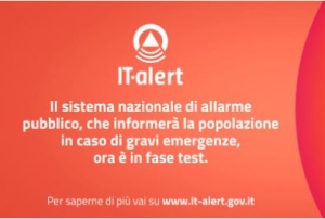 Programmato il nuovo test – It-alert in Basilicata