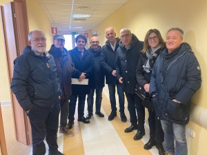 Consegna del cantiere per l’Ospedale di Comunità a Tinchi