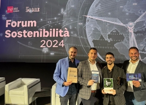 Forum sostenibilità: iInformatica vince il premio impresa sostenibile per la sostenibilità digitale de “Il Sole 24 Ore-Vaticano”