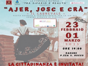 Tutto pronto o quasi per “Ajer, Josc e Crà” - “Il Carnevale” – a cura di “Tra Sipario e Realtà”