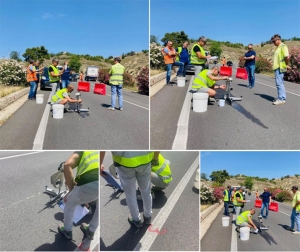 In corso lo Skid Test sulla provinciale Pisticci-San Basilio