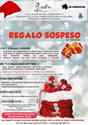 Torna l’iniziativa “Regalo Sospeso”: scopri come aderire