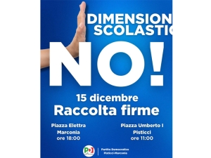 No al Dimensionamento Scolastico: raccolta firme del Partito Democratico che invita alla mobilitazione