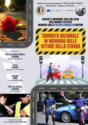 Incontro per la Giornata Nazionale in Memoria delle Vittime della Strada