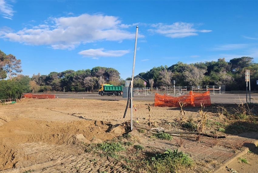 Al via i lavori di riqualificazione nelle aree lido San Basilio e lido Quarantotto