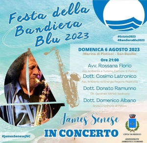 James Senese live a Marina di Pisticci