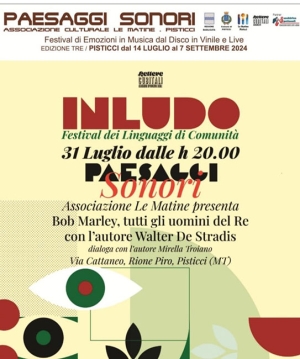 Inludo Festival: l’associazione “Le Matine” presenta Bob Marley, tutti gli uomini del re”