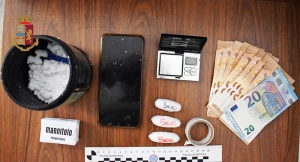 Polizia arresta 46enne di Marconia trovato in possesso di coca