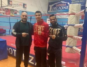 Antonio Di Giulio in bella mostra agli Gym Boxe di Potenza