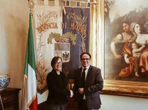 Il Presidente Francesco Mancini ha incontrato la neo consigliera Valentina Celsi