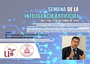 Il prof. Cassano alla &quot;Semana de la Intelligengia Artificial in Spagna&quot;