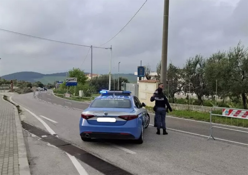 Allarme bomba a Matera, transennata via Montescaglioso