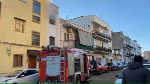 Incendio in un appartamento di Scanzano, bambina salvata dai Vigili del Fuoco