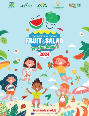 Fruit &amp; Salad on the beach 2024: quattro tappe in Basilicata, una a marina di Pisticci