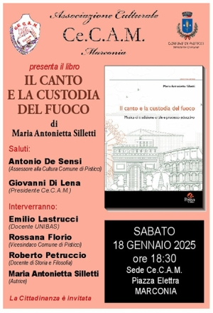 Al Ce.C.A.M. Maria Antonietta Silletti presenta il suo libro