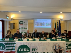 Pino Bollettino rieletto segretario generale della Cisl Fp Basilicata