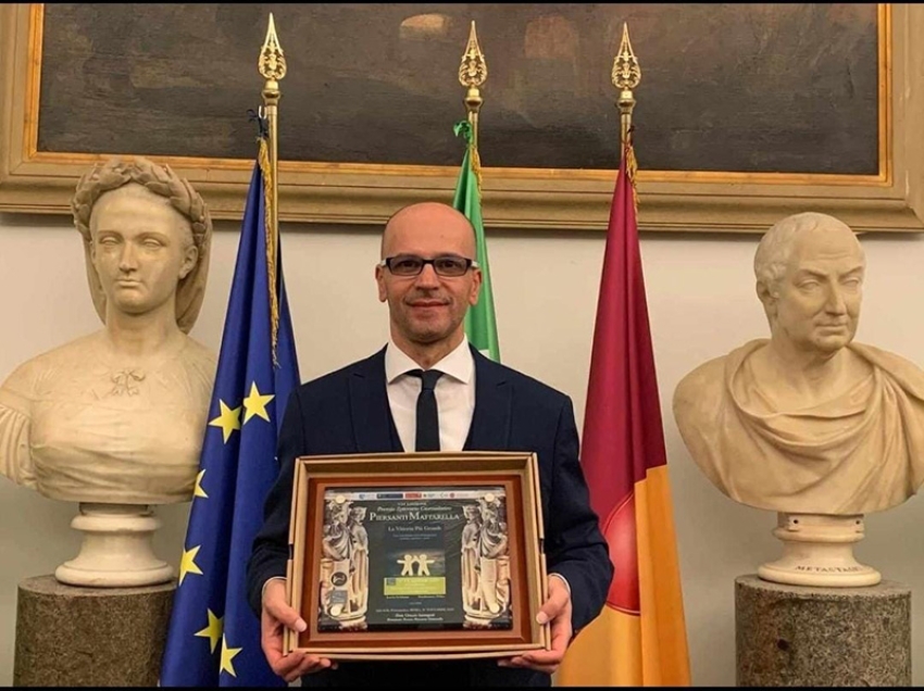 Lucio Schiuma trionfa al &quot;Premio Mattarella&quot;