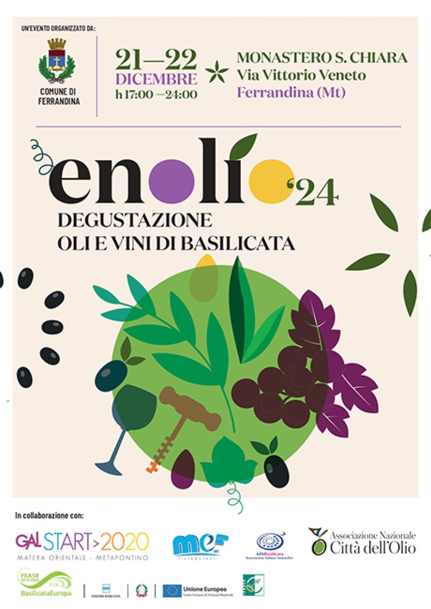 Ferrandina celebra le eccellenze del territorio con “Enolio’24”